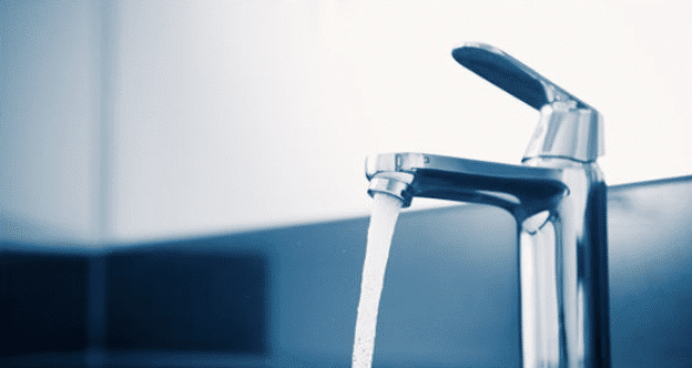 open faucet