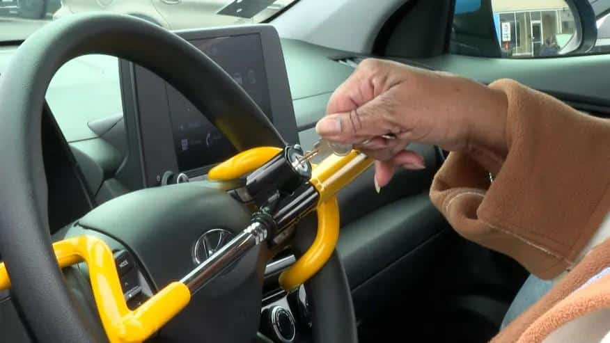 steering wheel lock